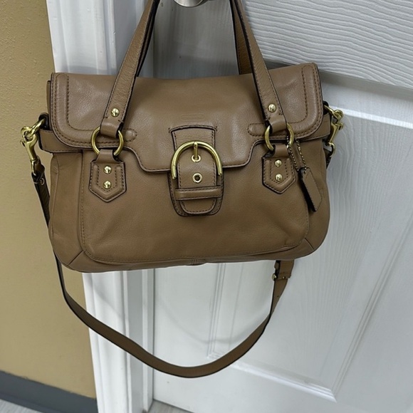 Leather vintage coach bag - Picture 2 of 10